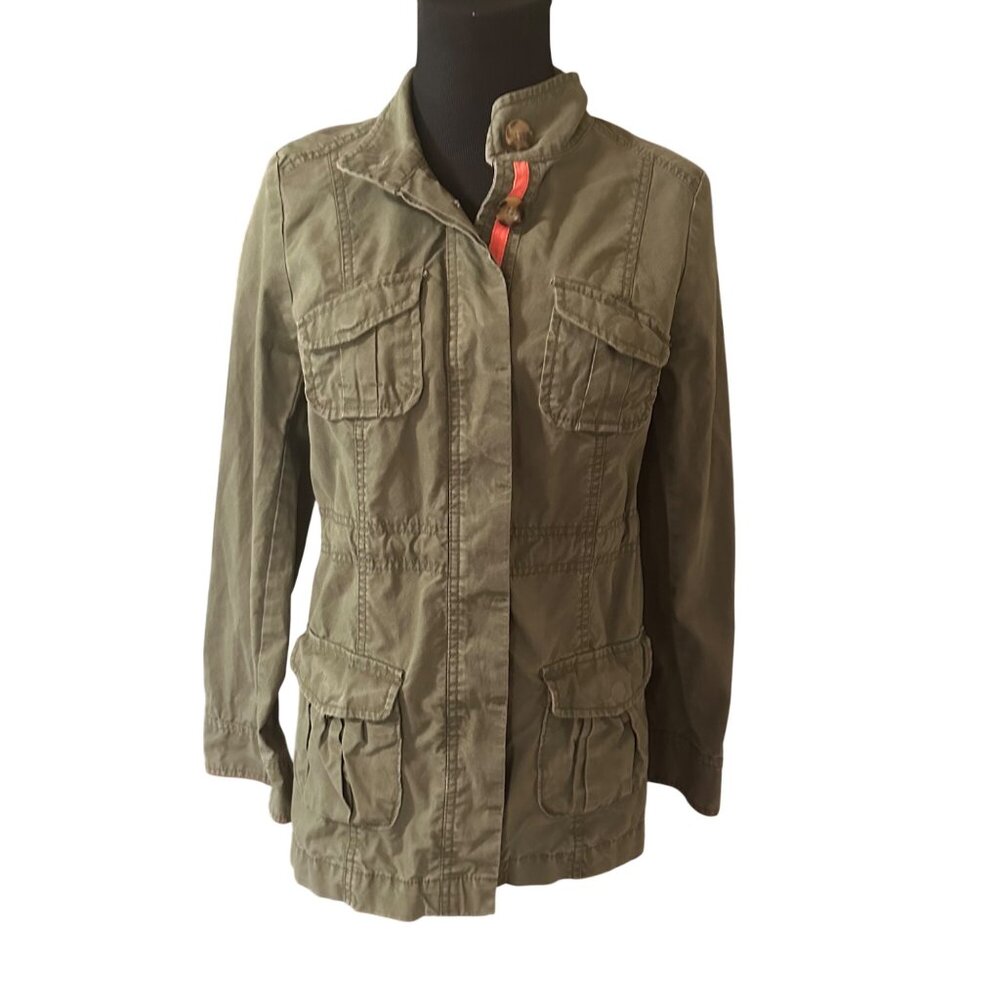 Old Navy green button up jacket size XS - Picture 4 of 6